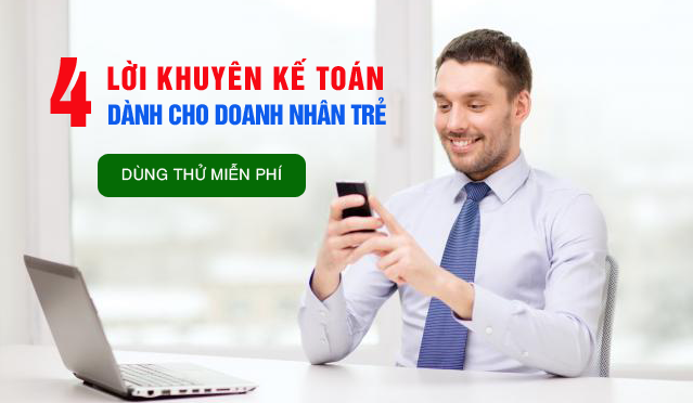 4 lời khuyên kế toán dành cho các doanh nhân trẻ